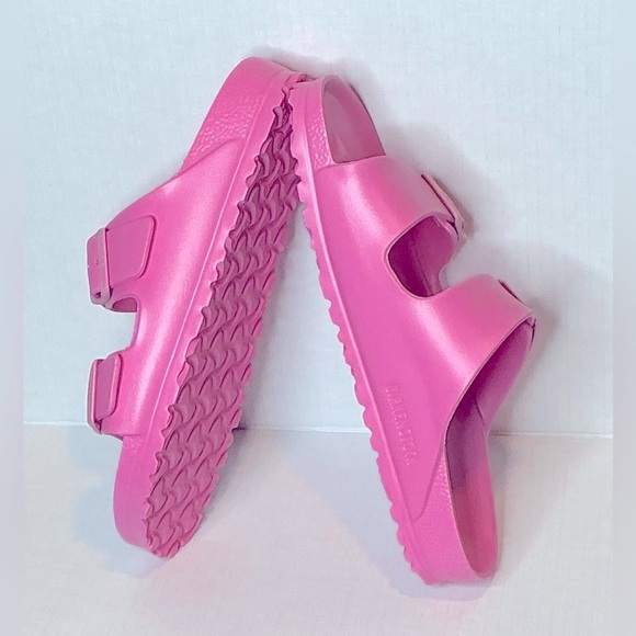 Birkenstock Women's Bright Pink Sandals size 39 us 8 - Picture 7 of 11